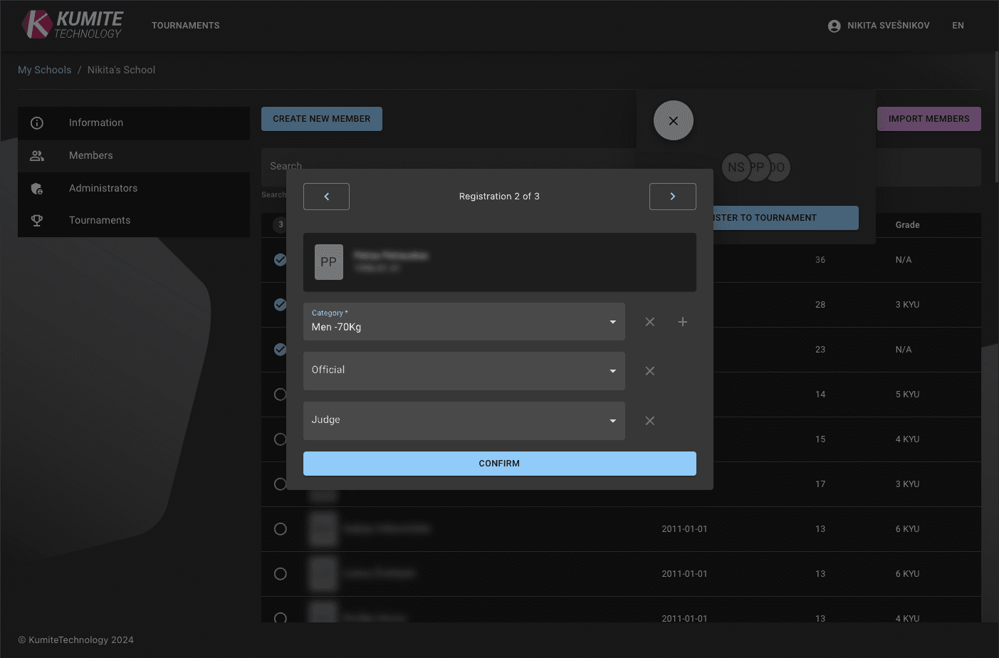 Registration Process