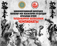 Чемпионат города Талдыкорган по Шинкиокушинкай каратэ