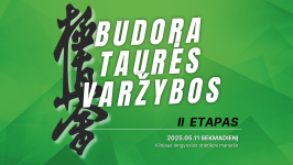 Budora Taurė II etapas 2025