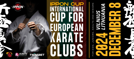 IPPON CUP 2024 Inte European karate clubs