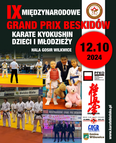 IX Międzynarodowe GRAND PRIX Beskidów Karate Kyokushin dzieci i młodzieży