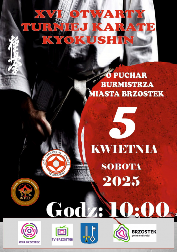 XVI Otwarty Turniej Karate Kyokushin o puchar Burmistrza miasta Brzostek