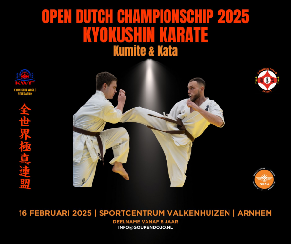 Open Dutch Championship 2025 Kyokushin Karate
