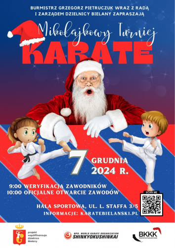 Mikolajkowy Turniej Karate BKKK WARSZAWA